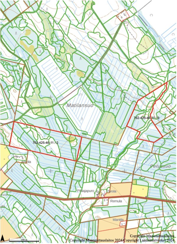 Metsästysalueen vuokraus: Pihlajasuo, Pirttimäen alueet